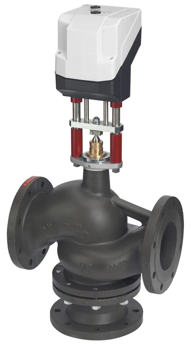 Клапан регулирующий VF3 Danfoss фланцевый Ду125 Kvs=220