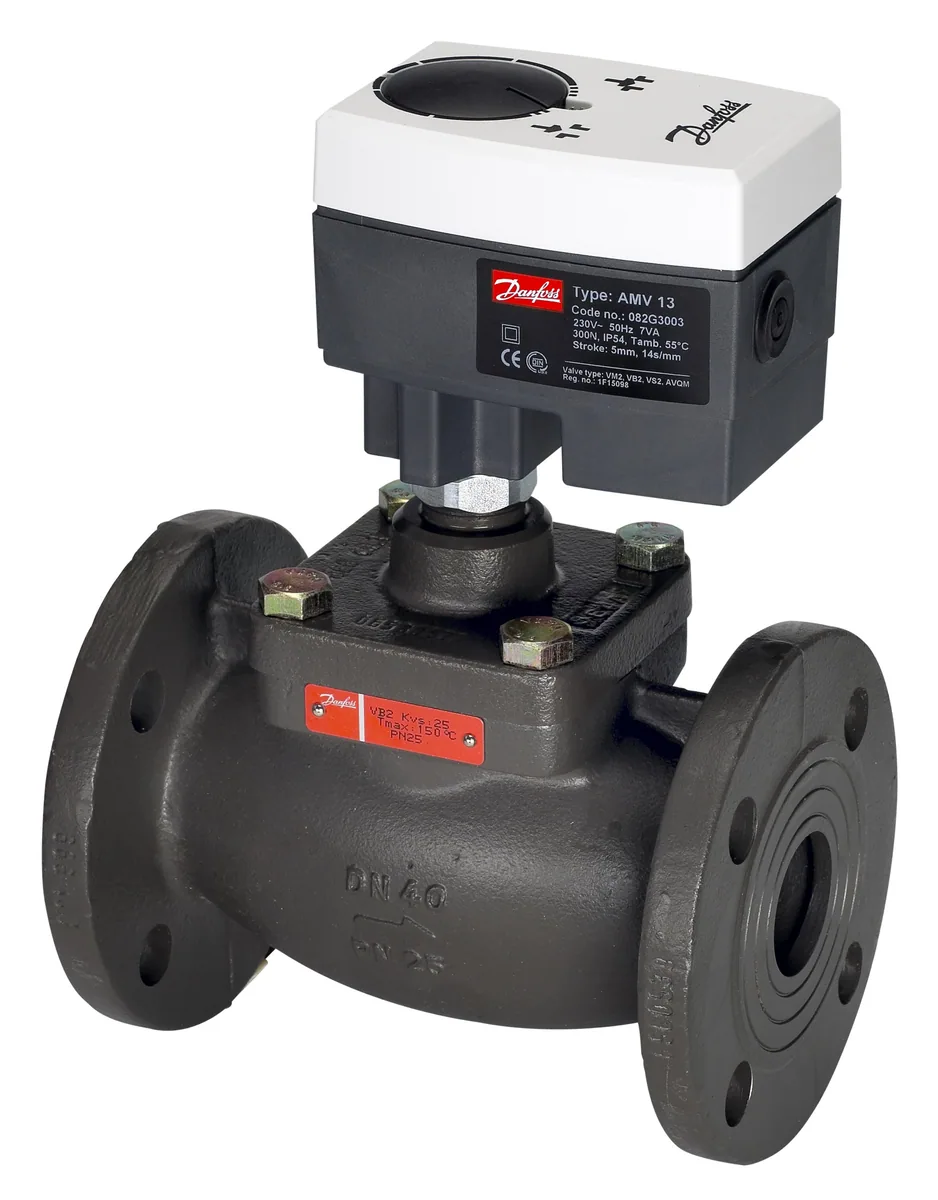 Клапан регулирующий VFM2 Danfoss фланцевый Ду15 Kvs=0,4 | 065B3051