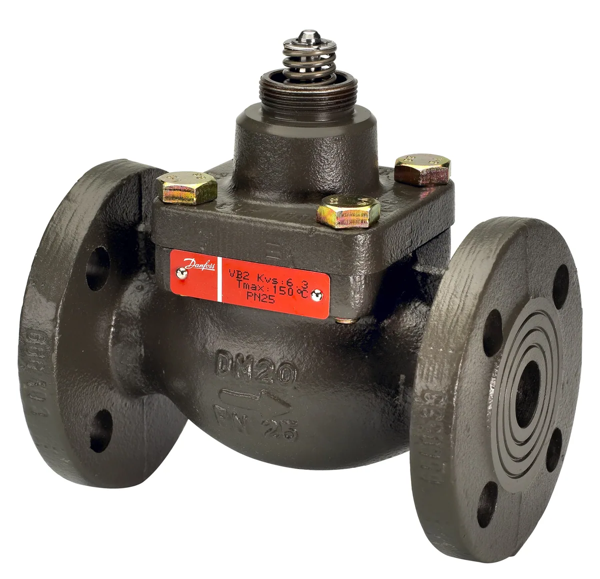 Клапан регулирующий VFM2 Danfoss фланцевый Ду15 Kvs=1
