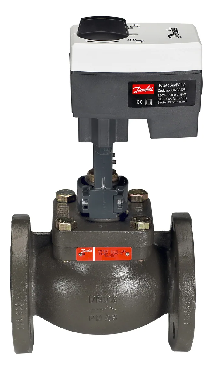 Клапан регулирующий VFS 2 Danfoss фланцевый Ду50 Kvs=40 | 065B1550