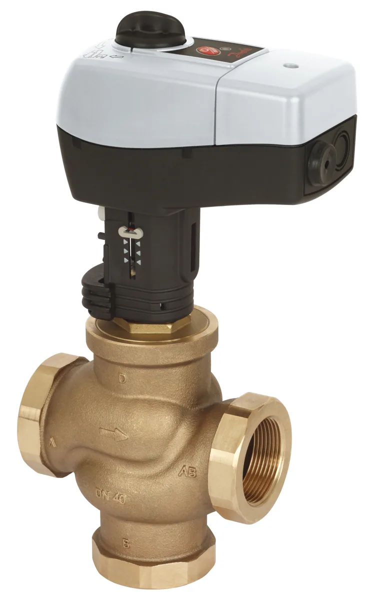 Клапан регулирующий VRB 3 Danfoss муфтовый Ду40 Kvs=25