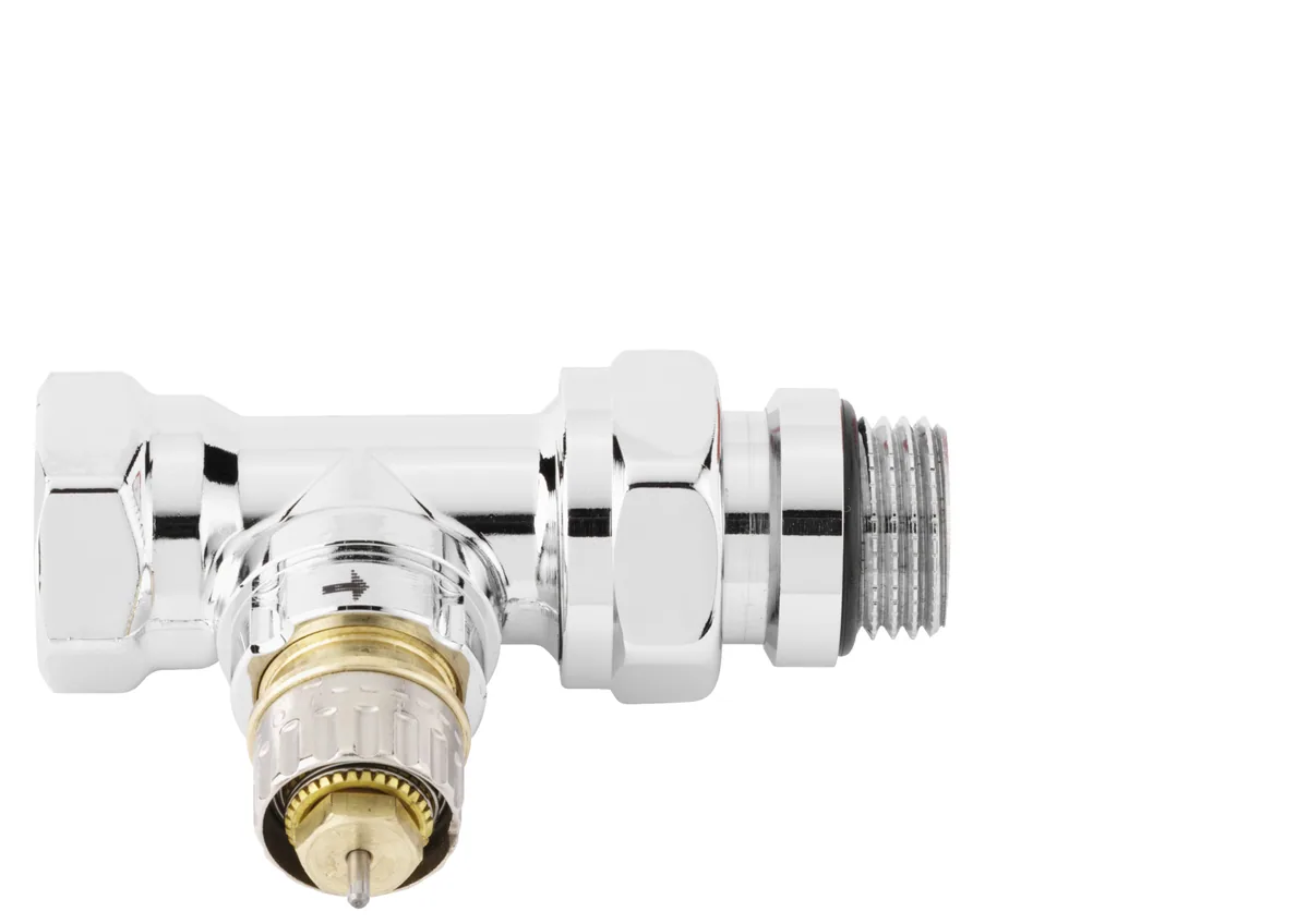 Клапан термостатический RA-N ДУ 15 Прямой, хромированный | Danfoss 013G4248 RTR-N