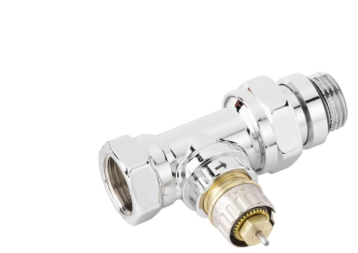 Клапан термостатический RA-N ДУ 15 Прямой, хромированный | Danfoss 013G4248 RTR-N