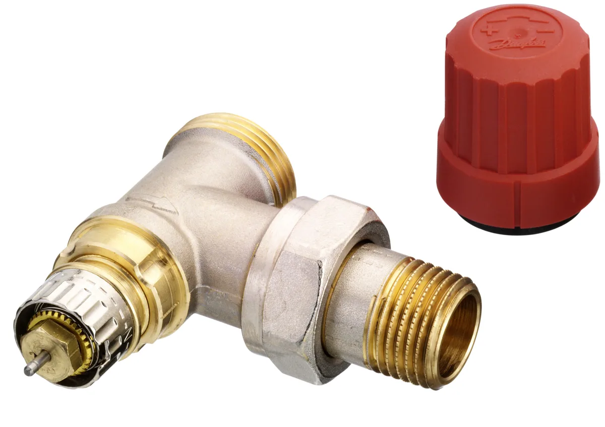 Клапан термостатический RA-N ДУ 15 Угловой | Danfoss 013G4201 RTR-N