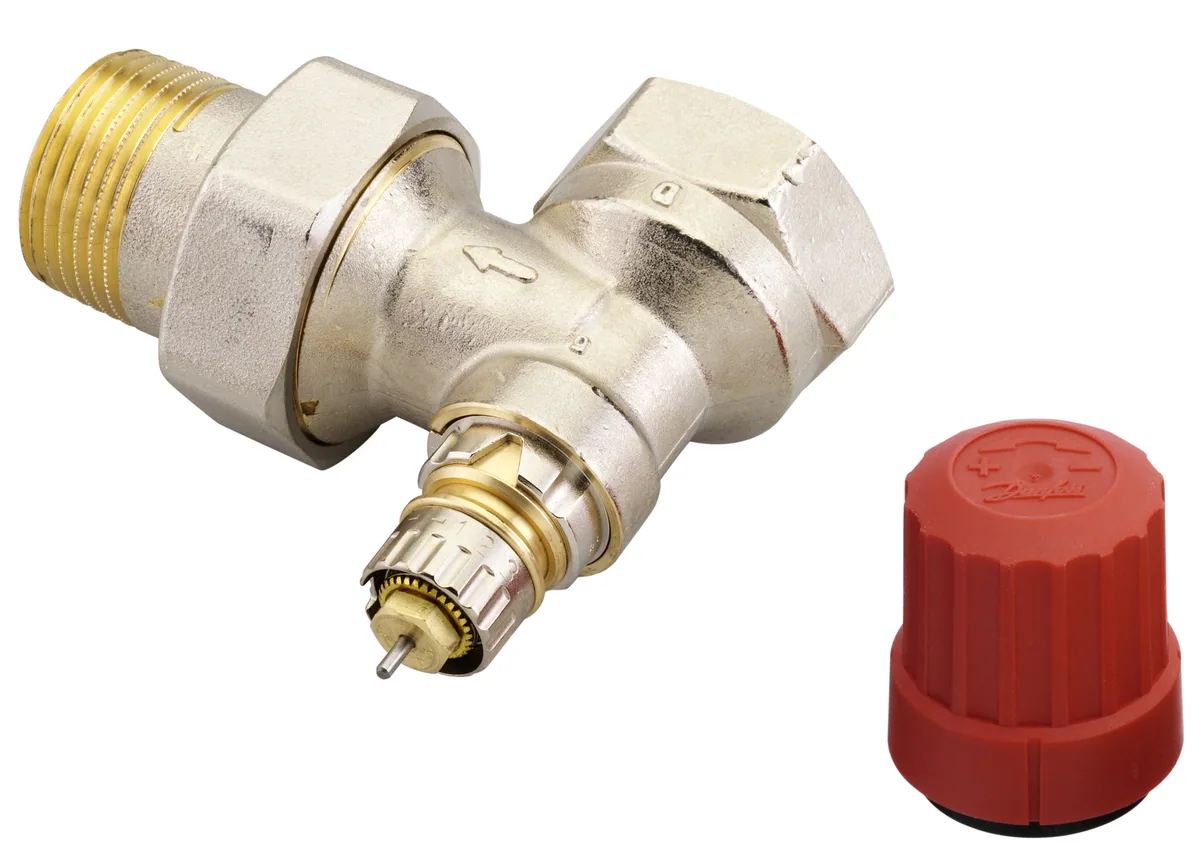Клапан термостатический RA-N ДУ 25 Угловой | Danfoss 013G7017 RTR-N