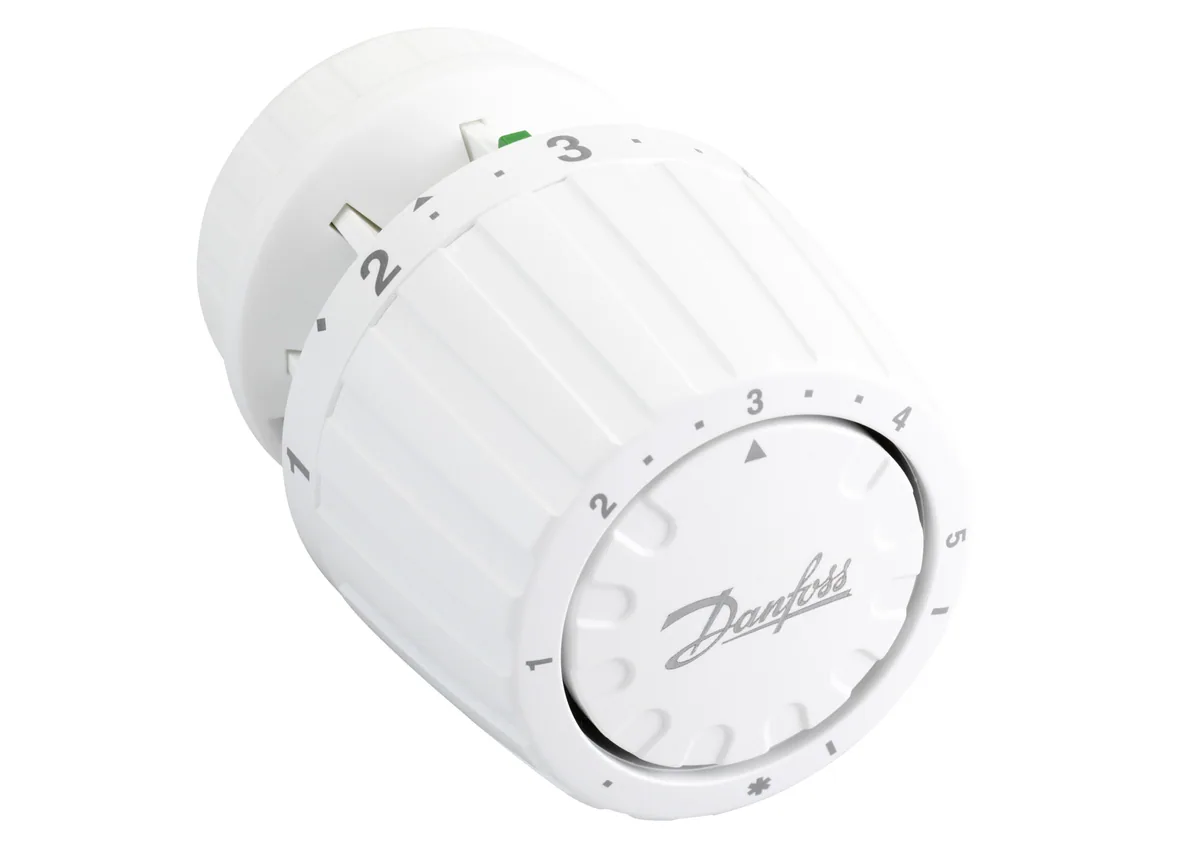 Комплект терморегулятора RLV-KB/RTR 7090 ДУ 20 | Danfoss 013G7225 Угловой
