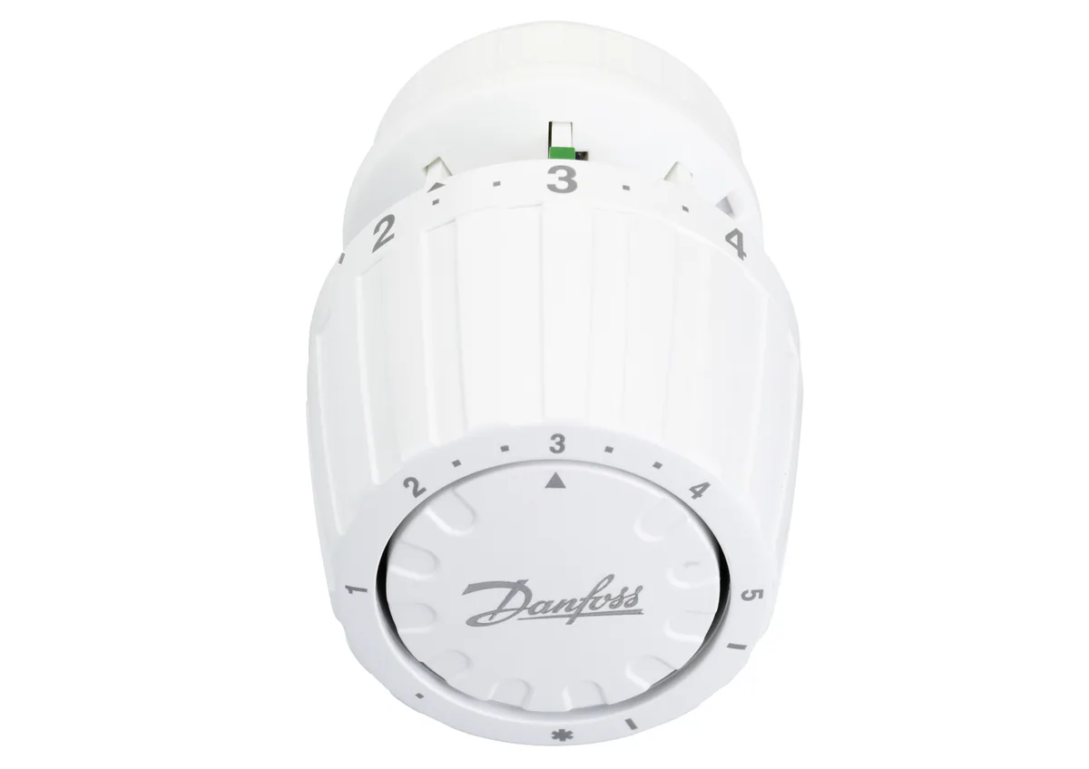 Комплект терморегулятора RLV-KB/RTR 7090 ДУ 20 | Danfoss 013G7225 Угловой