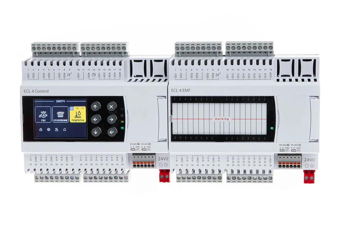 Ридан 087H374982R — Контроллер ECL4 Control (Контроль) 361R PLUS Ethernet, напряжение питания 24V AC/DC