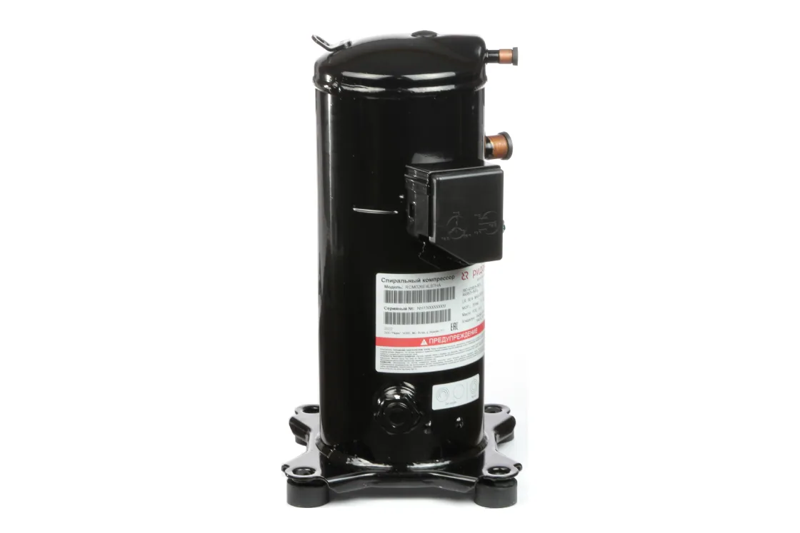 Ридан 121R1510 — Компрессор спиральный RCH061C4LB7HA, номинальное напряжение 380-420 В / 3 фазы / 50 Гц & 460 В /3 фазы / 60 Гц