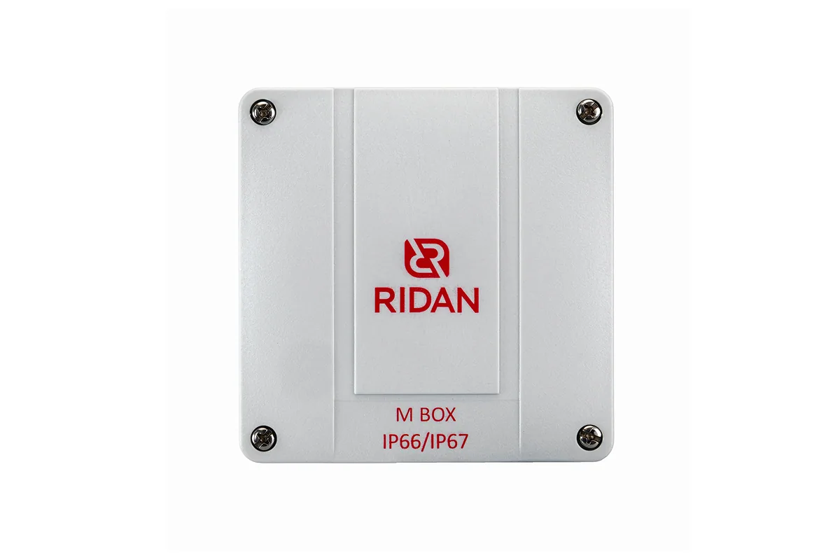 21RT0928R — Коробка распределительная Ridan M BOX (короб), 110х110х67 мм, IP66/IP67, серая
