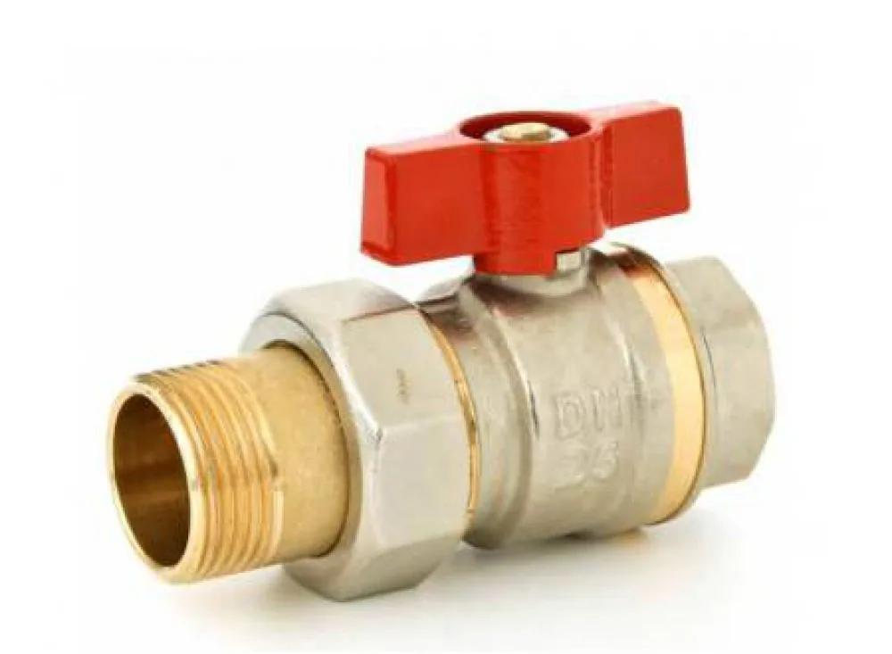 Ridan BVR-F Кран шаровой латунный PN40 DN25 