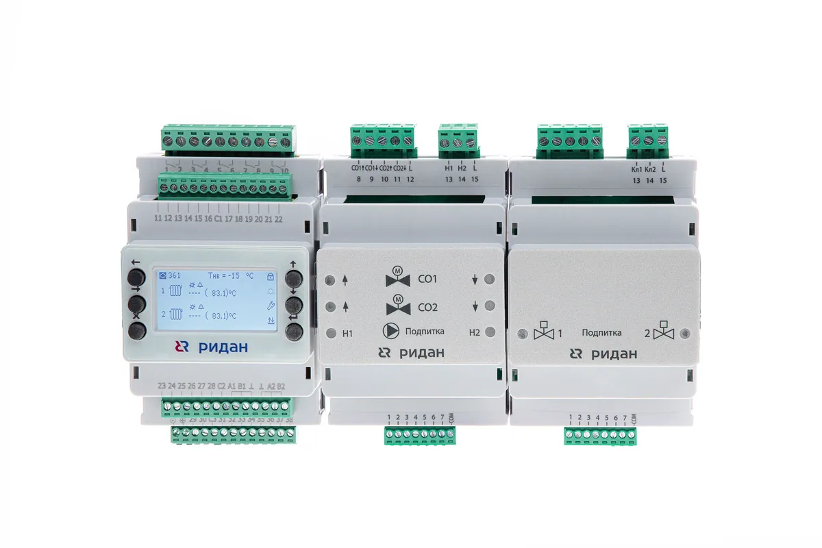 Ridan Контроллер ECL-3R A361 | 087H3804R - IP 31, RS 485, RTC, гарантия 12 месяцев