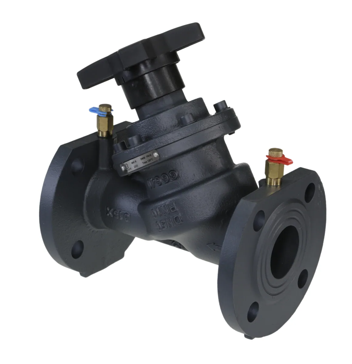 Ридан MNF-R 003Z1172R DN80 — Ручной балансировочный клапан, фланцевый, PN25, Tmax 150 °C