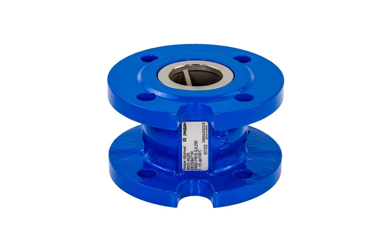 Ridan NVD-402R PN16 DN40 Клапан обратный, чугунный | 082X8470R