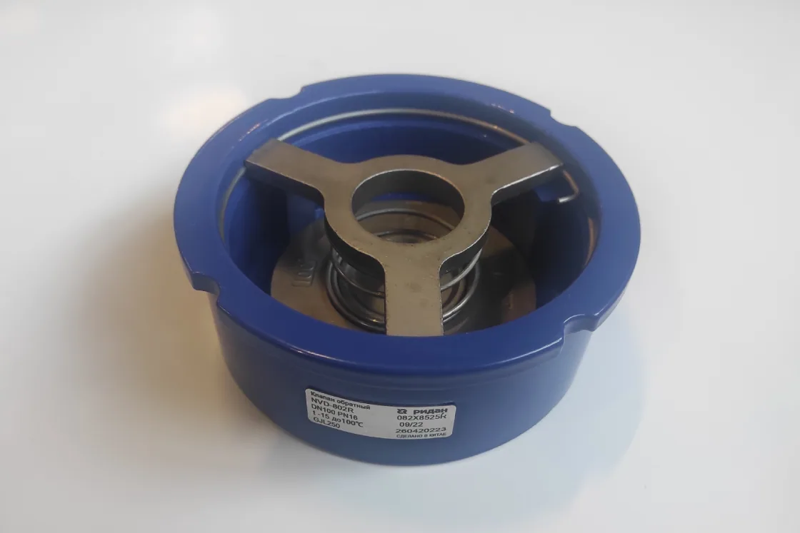Ridan NVD-802R PN16 DN65 Клапан обратный, чугун | 082X8523R