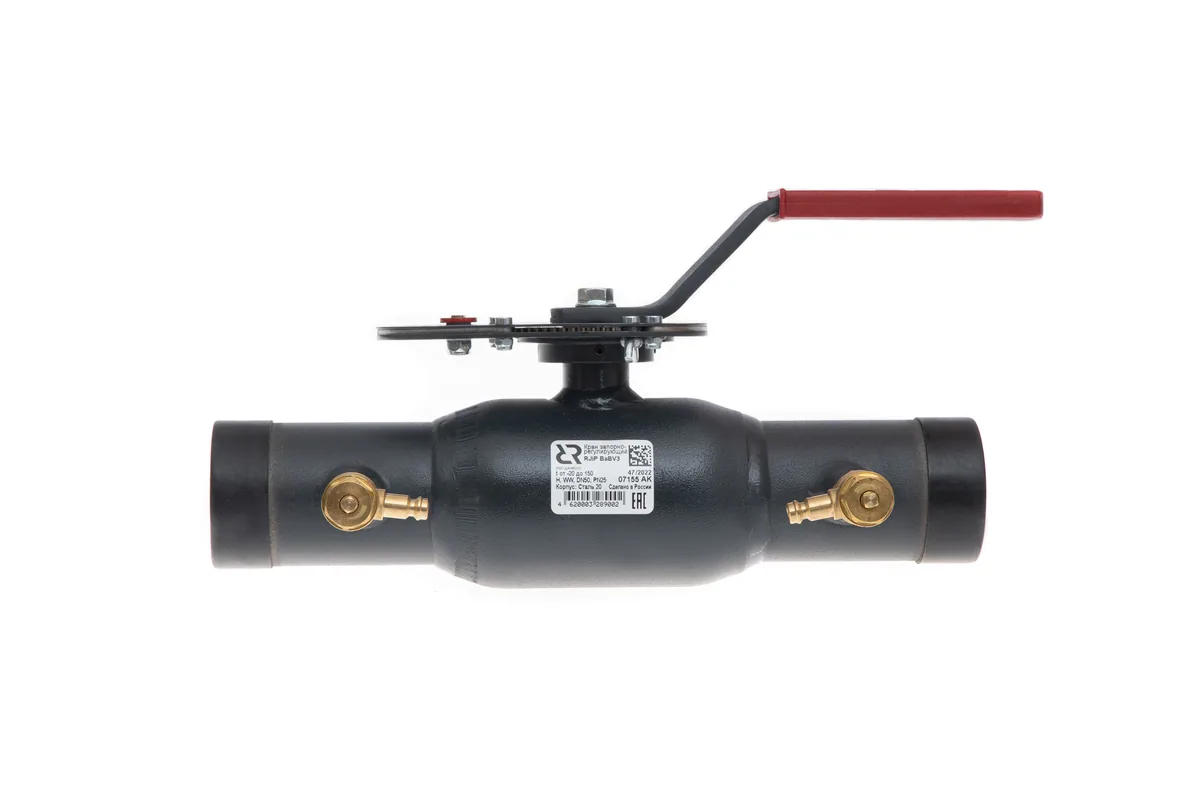 Ридан RJIP BaBV3 кран запорно-регулируюший WW DN100 PN25 | 065N9508GR