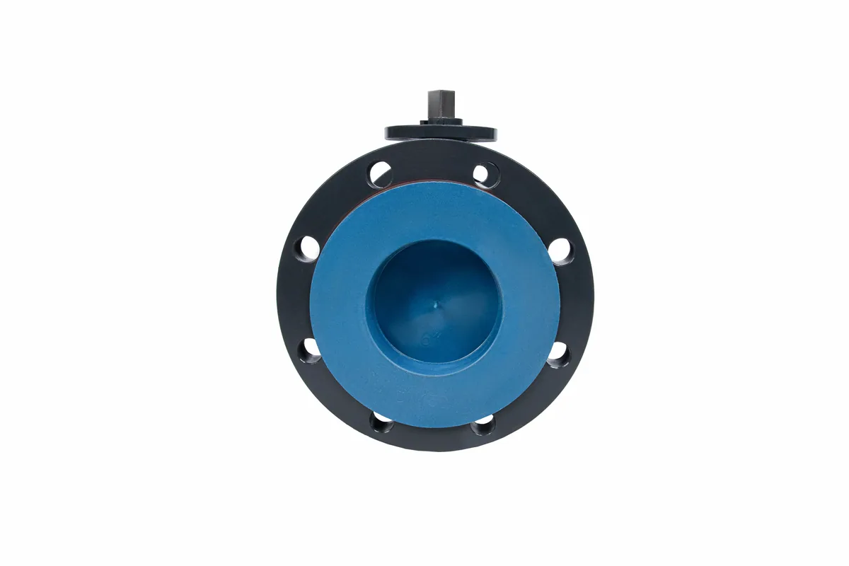 Кран шаровой FF DN150 PN25 Ridan RJIP Premium фланцевый, под привод, стандартный проход