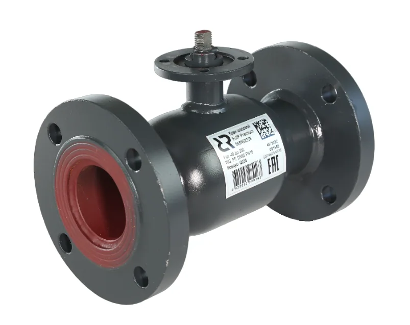 Кран шаровой FF DN65 PN16 GF фланцевый, под привод, стандартный проход