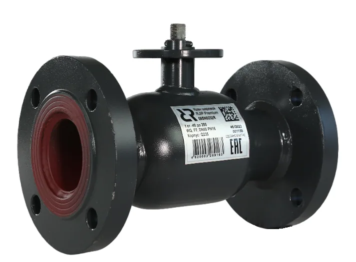 Кран шаровой FF DN65 PN16 GF фланцевый, под привод, стандартный проход
