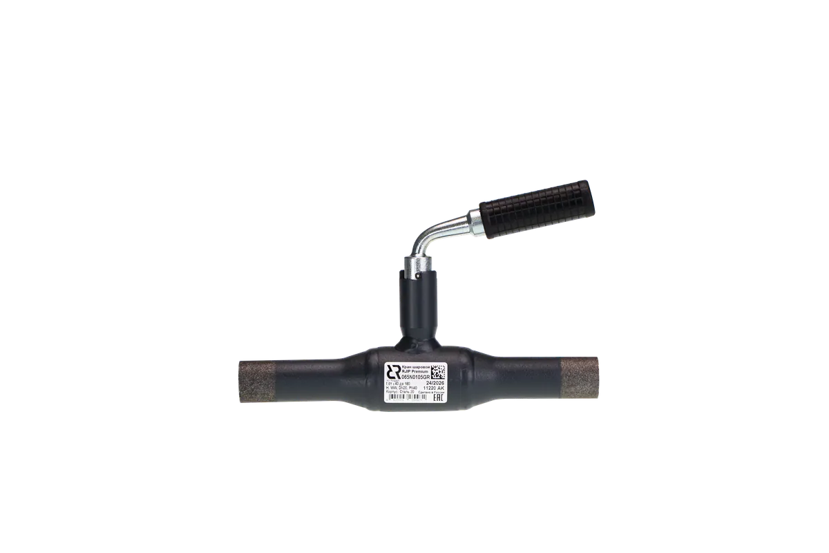 Кран шаровой Ridan RJIP Premium WW DN25 PN40, рукоятка