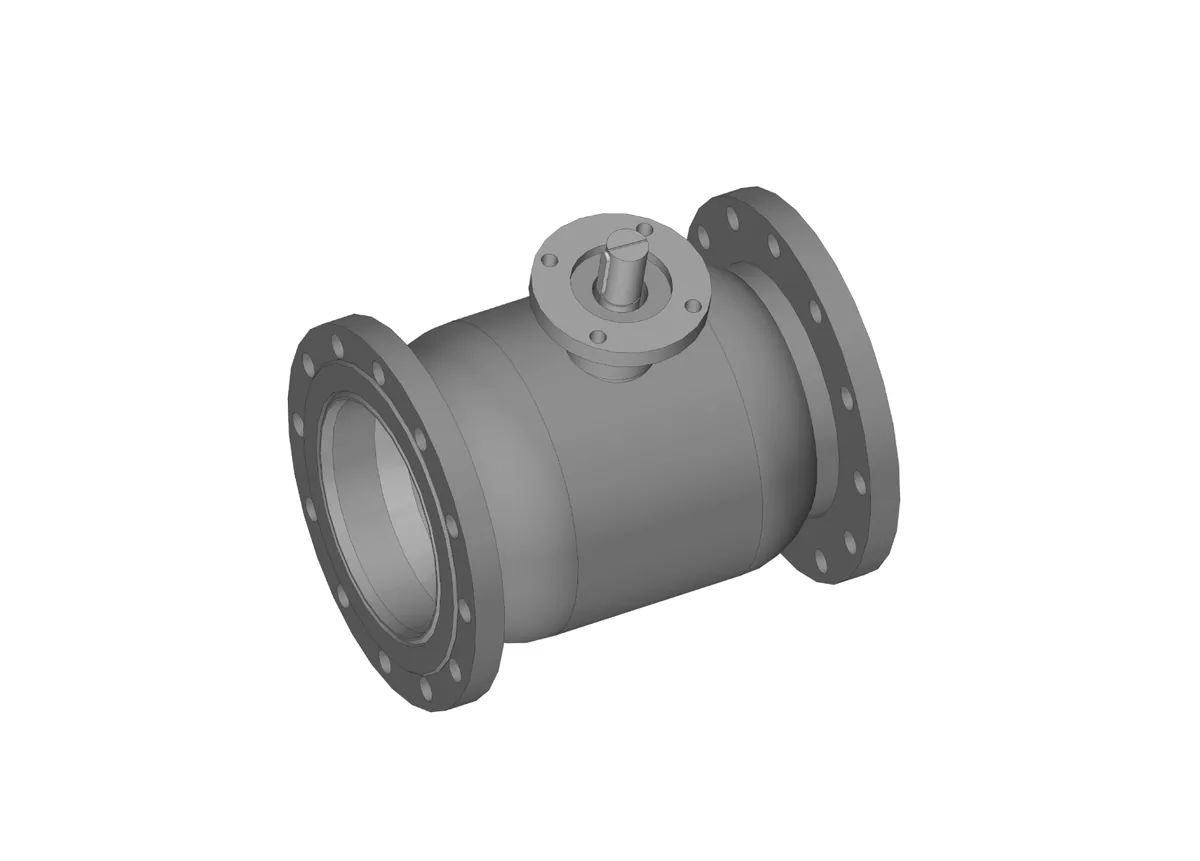 Ридан RJIP Premium (Премиум) 065N0262GR2 — Кран шаровой FF DN250 PN16 L=550мм GF (фланцевый, под привод, стандартный проход)