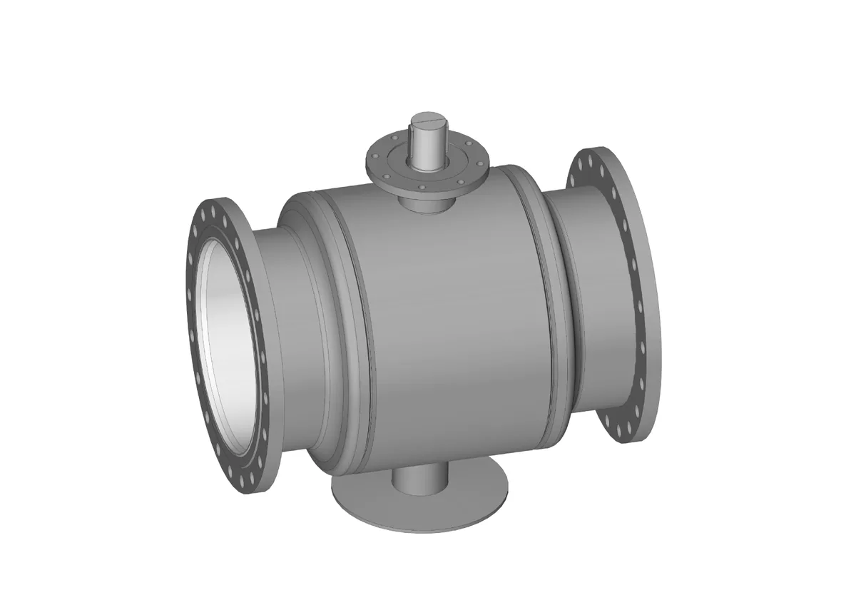 Ридан RJIP Premium (Премиум) 065N0287GR — Кран шаровой DN600 PN16 FF/RB/GF (фланцевый, под привод, стандартный проход)