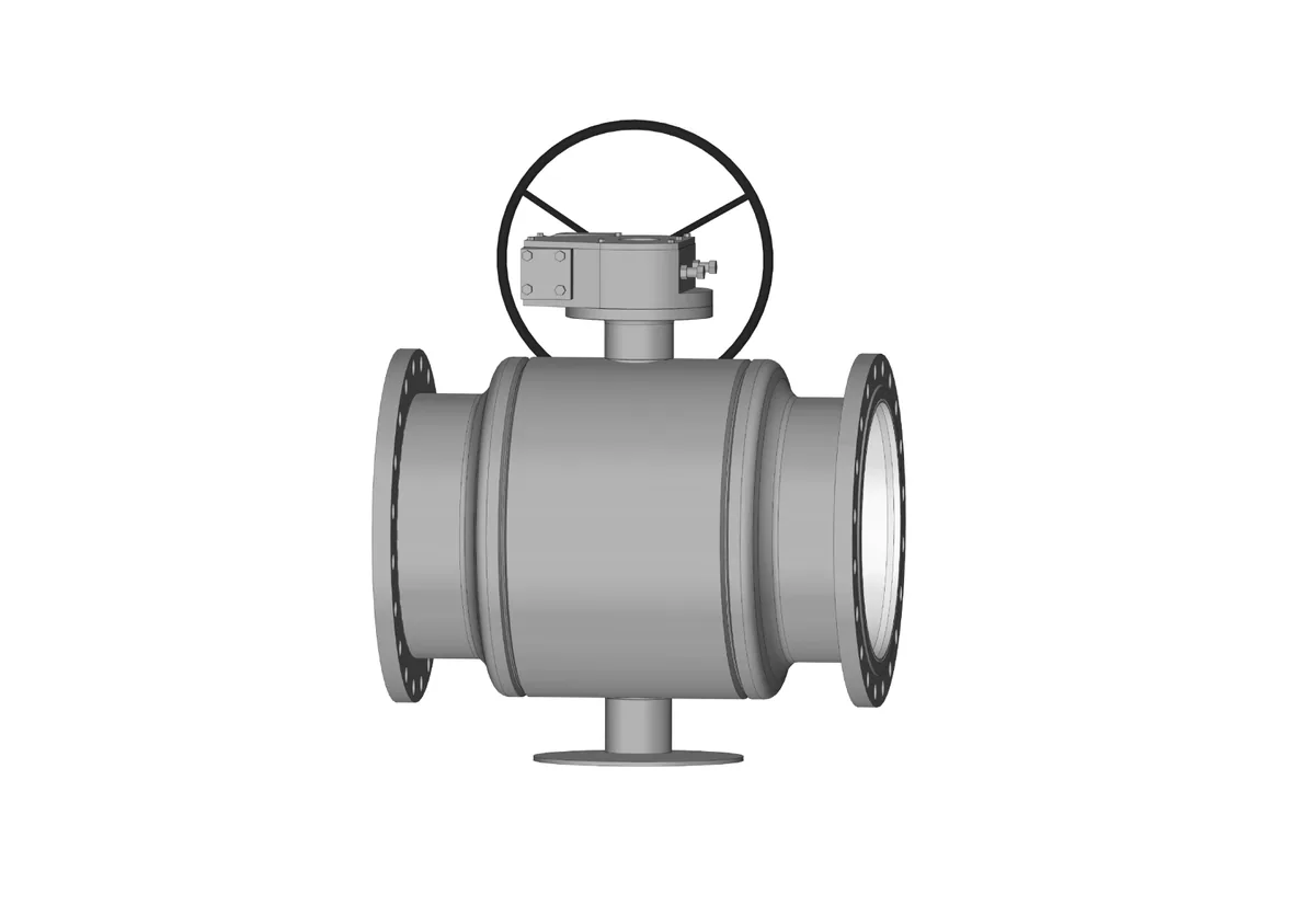 Ридан RJIP Premium (Премиум) 065N0386GR — Кран шаровой DN600 PN25 FF/RB/WG (фланцевый, с редуктором, стандартный проход)
