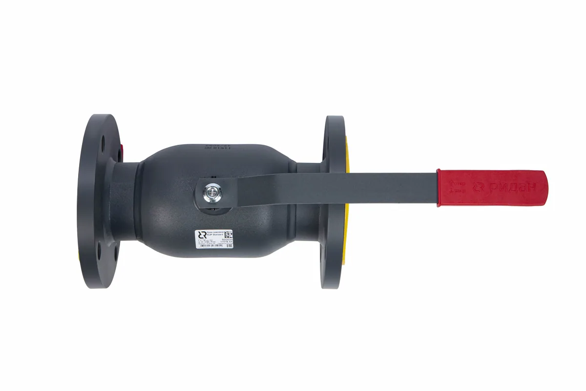 Ридан RJIP Standard кран шаровой FF DN100 PN16, рукоятка