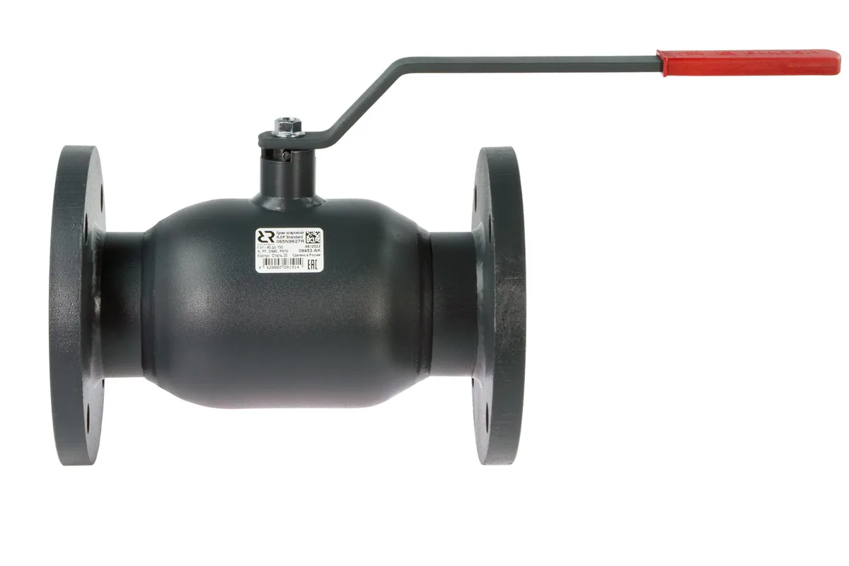 Ридан RJIP Standard кран шаровой FF DN100 PN16, рукоятка | 065N9628R