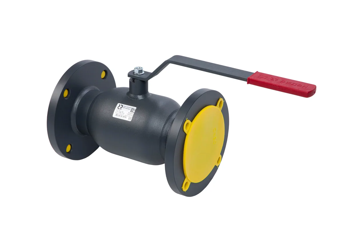 Ридан RJIP Standard кран шаровой FF DN150 PN16, рукоятка