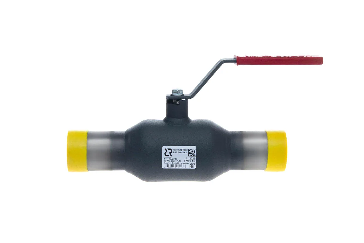 Кран шаровой Ridan RJIP Standard WW DN150 PN16, рукоятка