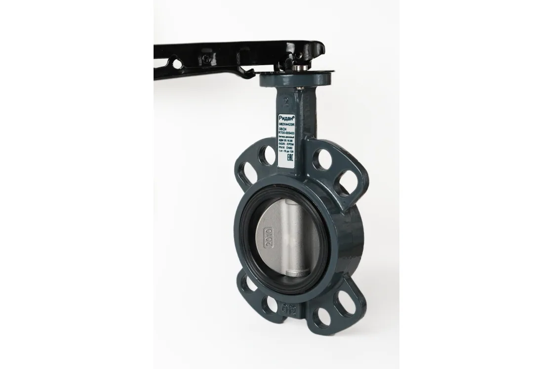 Дисковый затвор Ridan ЗДМ 05.16.80 с рукояткой | 082X4423R