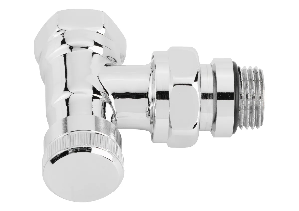 Запорный клапан RLV-CX Прямой, хромированный | Danfoss 003L0273 ДУ 15