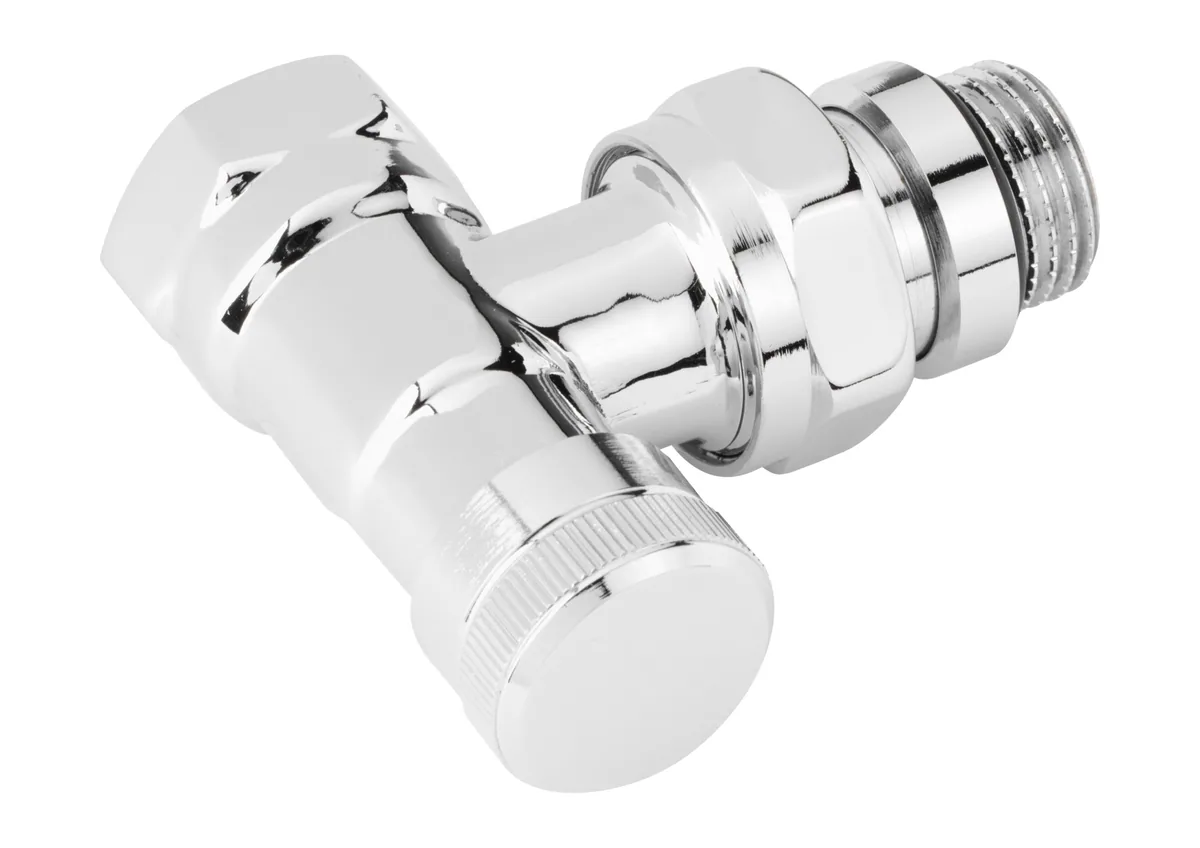 Запорный клапан RLV-CX Прямой, хромированный | Danfoss 003L0273 ДУ 15