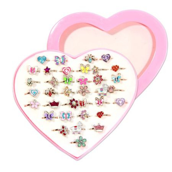 Колечко сувенирное люкс металл Ассорти 4358-1