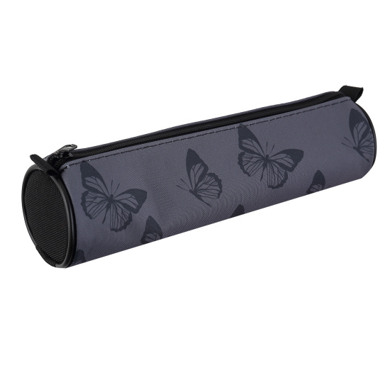 Пенал-тубус Полёт бабочек ткань круглый 20*5*5 КОКОС ПМО 06-20/240295