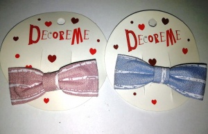 Заколка для волос 7см 1шт 2 цвета 2-718/04