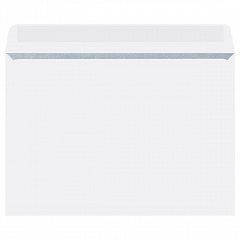 Конверт С5 162х229мм чистый отр.лента вн запеч OfficeSpace