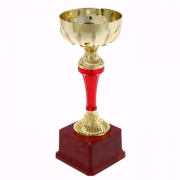 Кубок 133B зол подставка пластик 24х7х8,5см 2460091