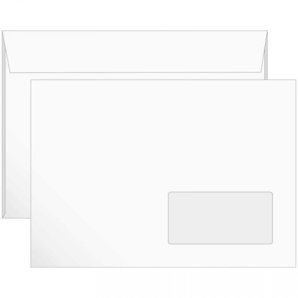 Конверт С5 162х229мм стрип Куда-Кому Ряжская печатная фабрика