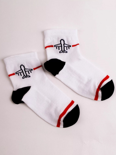 Носки детские цвет бело-синий р-р 20