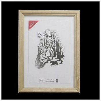 Фоторамка 15х21 дерево (1700) некрашеная