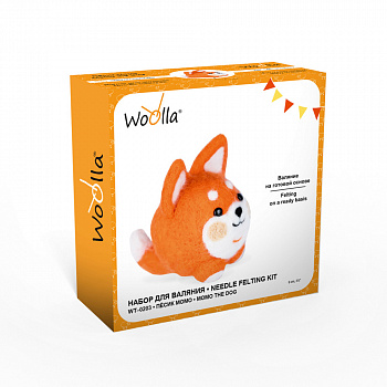 Набор для валяния Песик Момо Woolla WT-0203