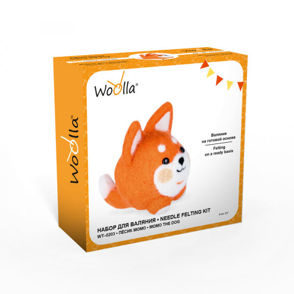 Набор для валяния Песик Момо Woolla WT-0203