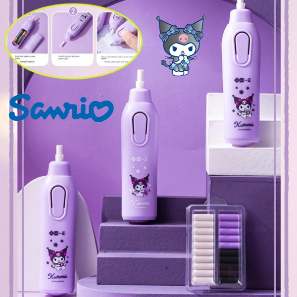 Ластик Электрический (Корпус 173*102*23 мм + 20 стержней) ДЕВОЧКА КАВАИЙ