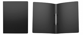 Папка с 2-мя кольцами 24мм черная CLASSIC ЕК