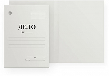 Папка-обложка ДЕЛО 440 г/м2 немелов картон DOLCE COSTO