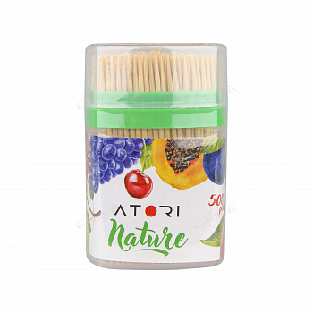 Зубочистки бамбуковые "АТОРИ" 500шт