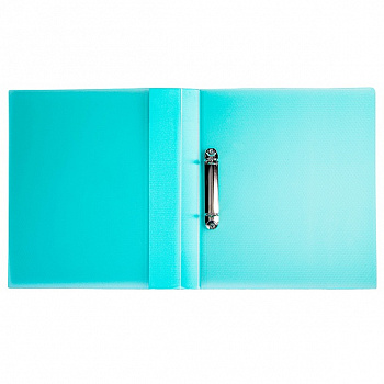 Папка с 2-мя кольцах 25мм DIAMOND зеленая полупрозрачная 700мкм