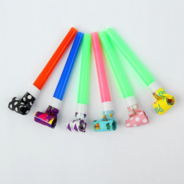 Карнавальный язычок 6шт цвета МИКС 1474841